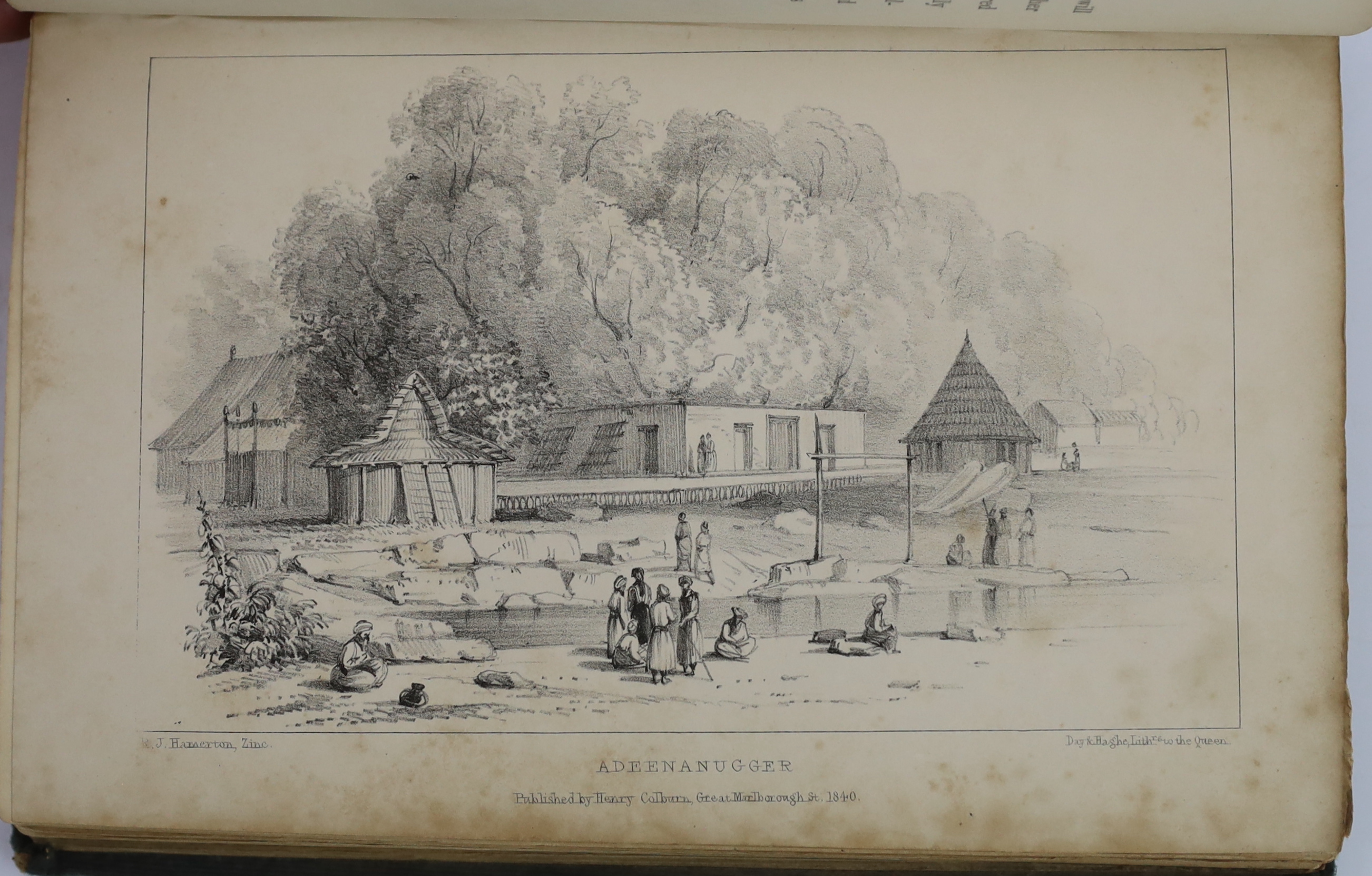 Osborne, William Godolphin, Lord - The Court and Camp of Runjeet Sing. With an introductory sketch of the origin and rise of the Sihk state